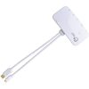 SIIG Mini-DP Video Dock with USB 3.0 LAN Hub - White - for Notebook/Tablet PC - USB 3.0 - 3 x USB Ports - 3 x USB 3.0 - Network (RJ-45) - HDMI - DisplayPort - Mini DisplayPort - Wired - Image 4