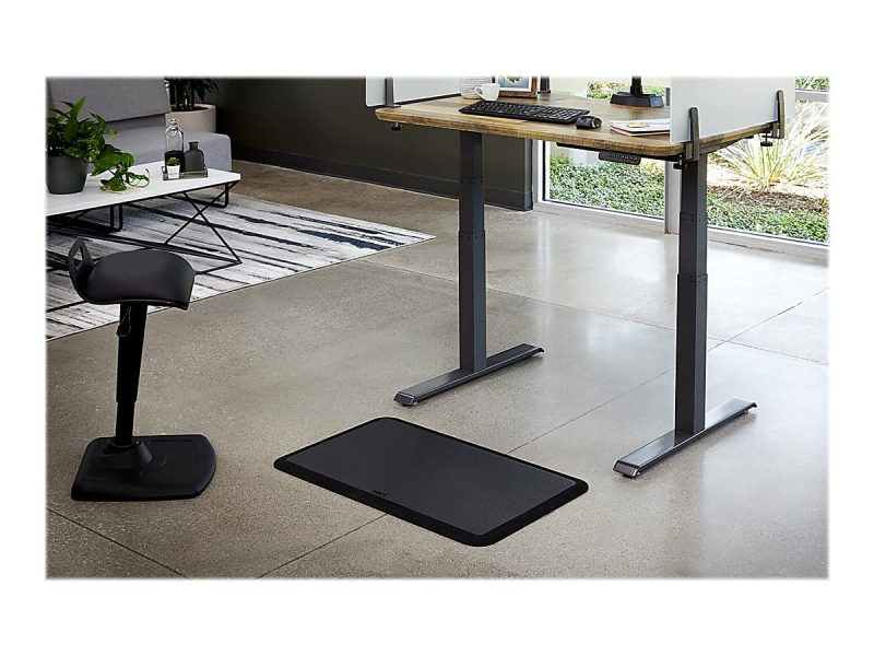 Vari Standing Mat Anti-Fatigue Standing Desk Mat, 34' x 20", Black - Image 6