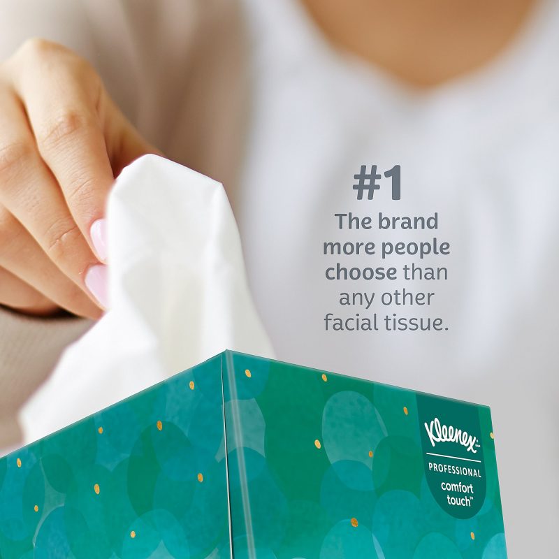 Kleenex® Professional Facial Tissue Cube for Business, One Bundle of 6 Boxes - Image 5