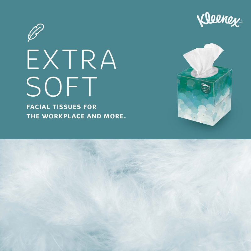 Kleenex® Professional Facial Tissue Cube for Business, One Bundle of 6 Boxes - Image 10