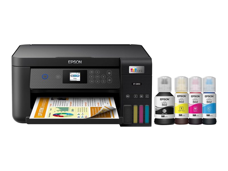 Epson® EcoTank® ET-2850 All-in-One Supertank Color Printer - Image 8