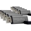 Centon DataStick Pro USB 2.0 Flash Drives, 4GB, Gray, Pack Of 10 Drives - Image 4