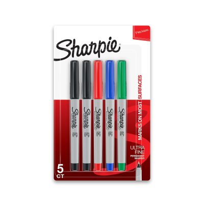 Sharpie® Glam Pop Permanent Markers, Ultra-Fine Point, Assorted Colors, Pack Of 24 Markers - Assorted,5
