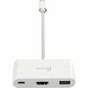 j5create Eco-Friendly USB-C® To HDMI™ & USB™ Adapter With Power Delivery, White, JCA379EW - Image 9