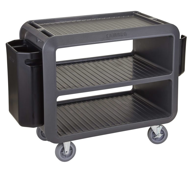 Cambro Quick Connect Bin, Medium Size, 7" x 16" x 21 2/8", Black - Image 3
