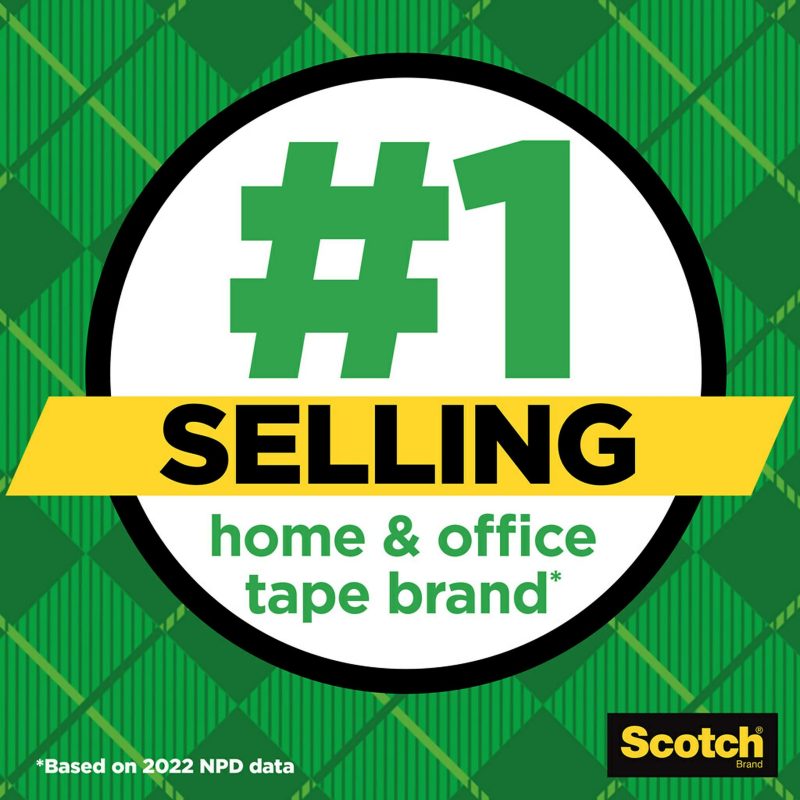 Scotch Magic Tape, Invisible, 16 Tape Rolls, 3/4 in x 1000 in, Home Office Supplies and School Supplies for College and Classrooms - Image 3