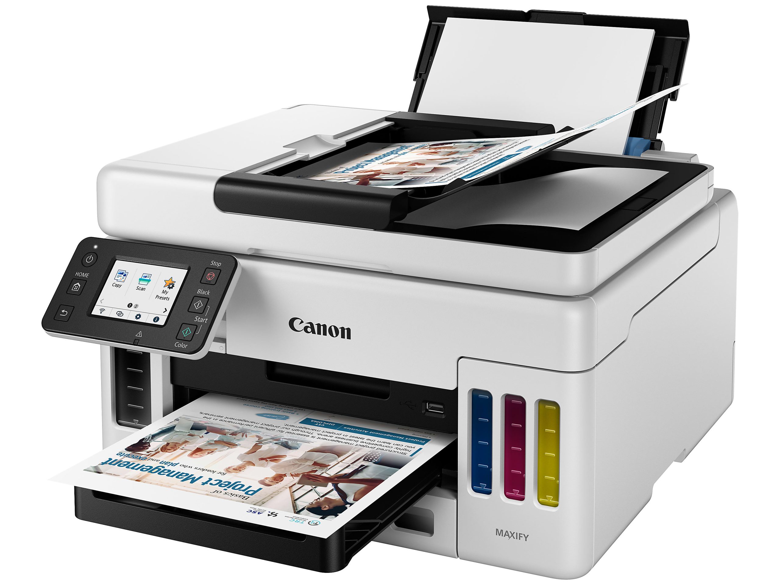 Canon® MAXIFY® GX6021 Wireless MegaTank Small Office Inkjet All-in-One Color Printer - Image 3