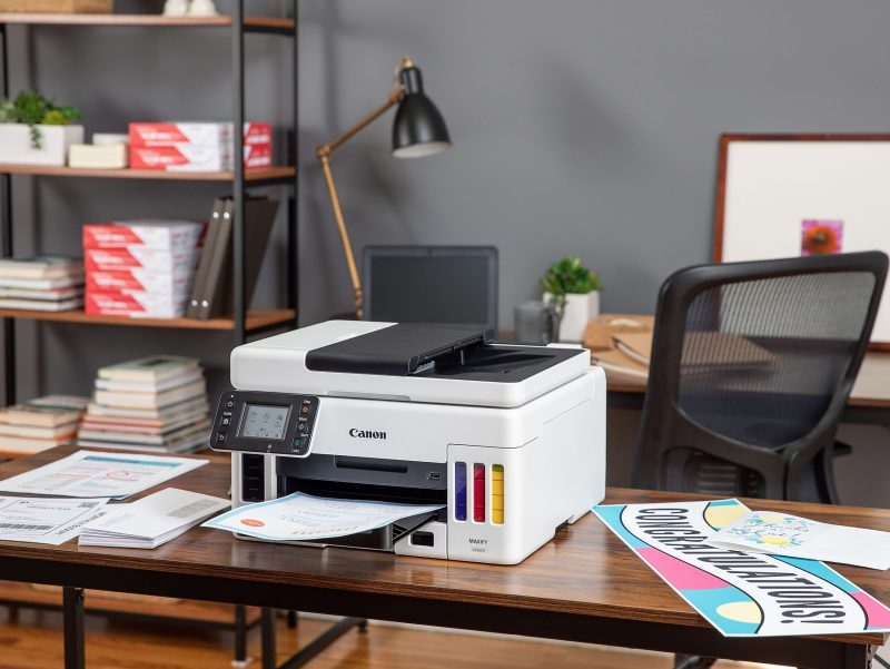 Canon® MAXIFY® GX6021 Wireless MegaTank Small Office Inkjet All-in-One Color Printer - Image 4