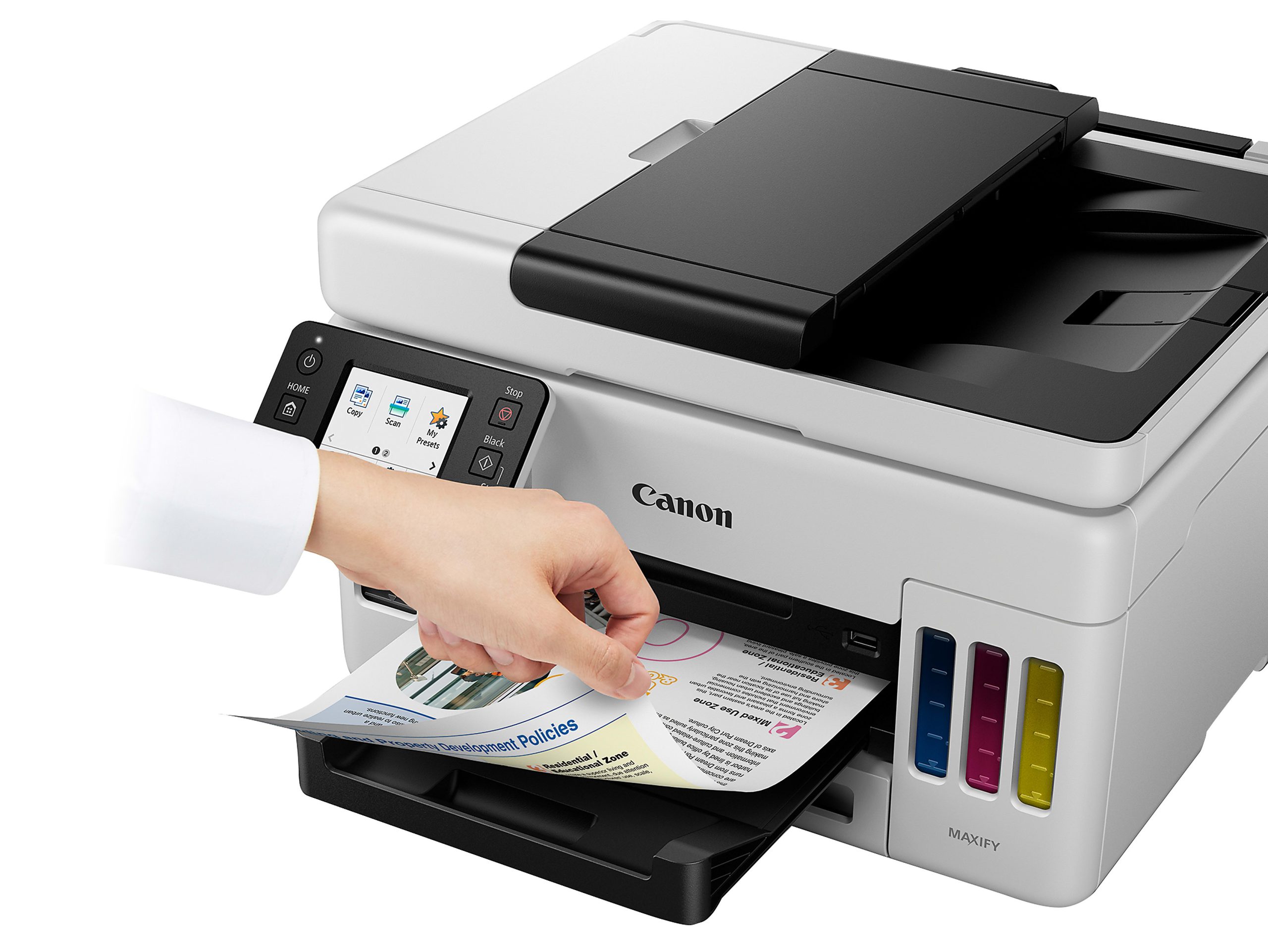 Canon® MAXIFY® GX6021 Wireless MegaTank Small Office Inkjet All-in-One Color Printer - Image 8