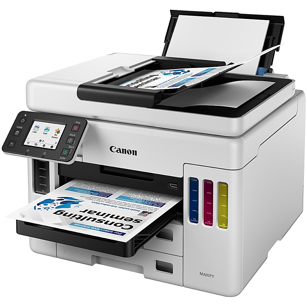 Canon® MAXIFY® GX6021 Wireless MegaTank Small Office Inkjet All-in-One Color Printer - Image 11