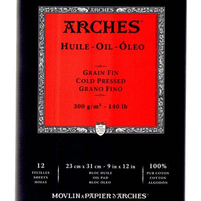 Arches® Oil Pad, 9" x 12"