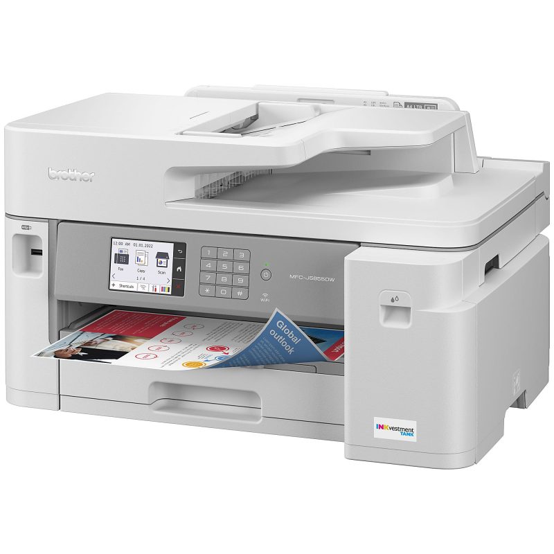 Brother® INKvestment Tank MFC-J5855DW Inkjet All-In-One Color Printer With Ink - Image 4