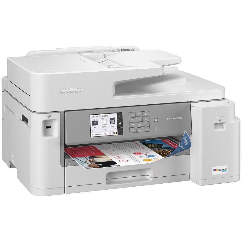Brother® INKvestment Tank MFC-J5855DW Inkjet All-In-One Color Printer With Ink - Image 5