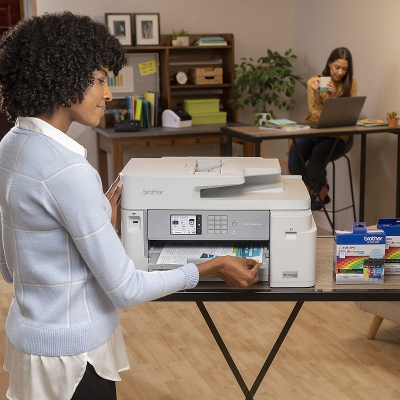 Brother® INKvestment Tank MFC-J5855DW Inkjet All-In-One Color Printer With Ink - Image 7