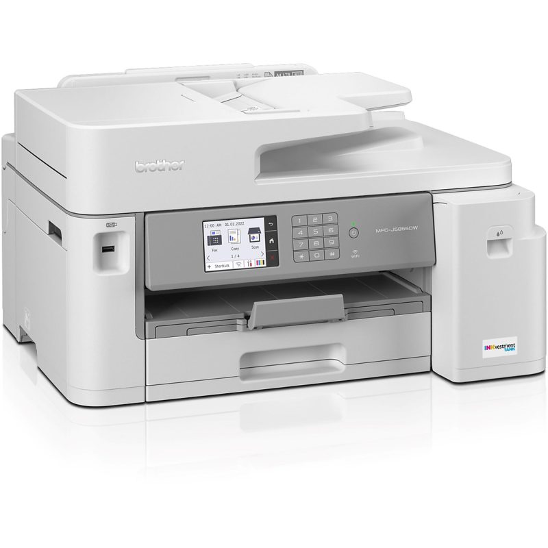 Brother® INKvestment Tank MFC-J5855DW Inkjet All-In-One Color Printer With Ink - Image 10