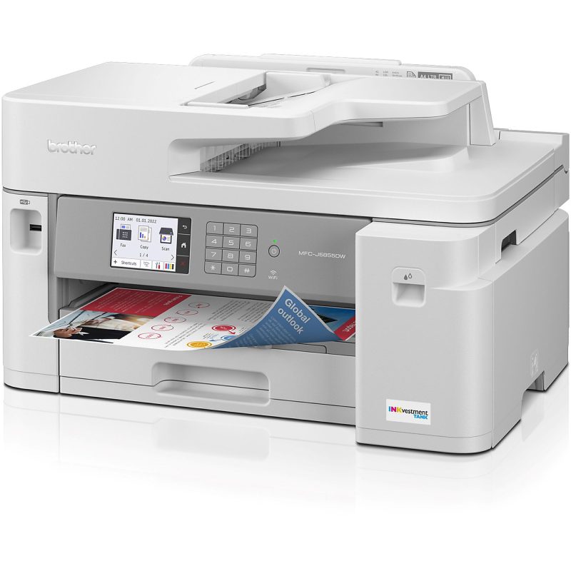 Brother® INKvestment Tank MFC-J5855DW Inkjet All-In-One Color Printer With Ink - Image 12
