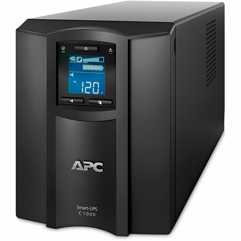 APC® Smart-UPS C 8-Outlet Tower With SmartConnect, 1,000VA/600 Watts, SMC1000C - Image 4