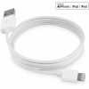 4XEM's 6ft 2m Lightning cable for Apple iPhone, iPad, iPod - MFI Certified - MFi Certified 6FT Lightning to USB data sync cable forApple iPad, iPhone, iPod 1 x Lightning Male Proprietary Connector - 1 x Type A Male USB connector - Image 4
