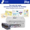 Brother Print & Cut MFC-J1800DW Wireless Inkjet Color All-in-One Printer With Automatic Paper Cutter And Refresh EZ Print Eligibility - Image 7