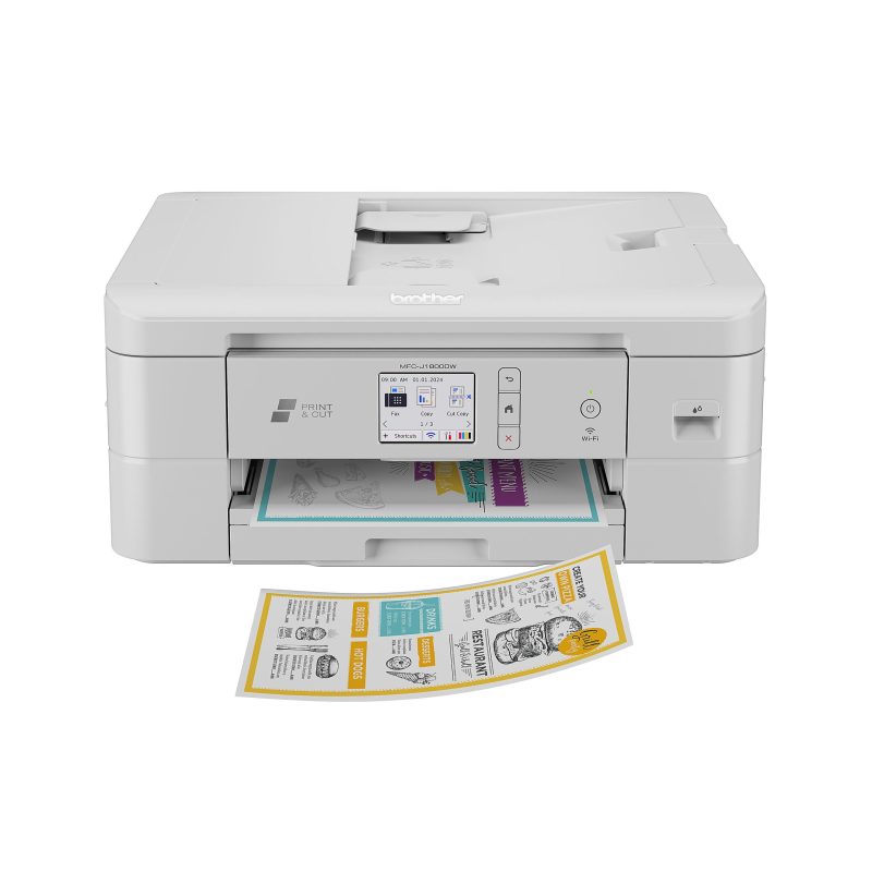 Brother Print & Cut MFC-J1800DW Wireless Inkjet Color All-in-One Printer With Automatic Paper Cutter And Refresh EZ Print Eligibility - Image 11
