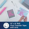 Brother Adhesive Transfer Paper With Grid, 72” x 12”, Clear - Image 2