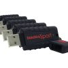Centon DataStick Pro USB 2.0 Flash Drives, 4GB, Sport Black, Pack Of 5 Flash Drives, DSW4GB5PK - Image 3