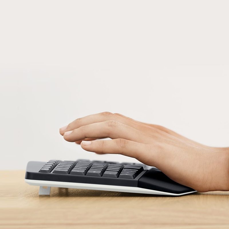 Logitech® MK850 Wireless Keyboard & Mouse, Black - Image 4