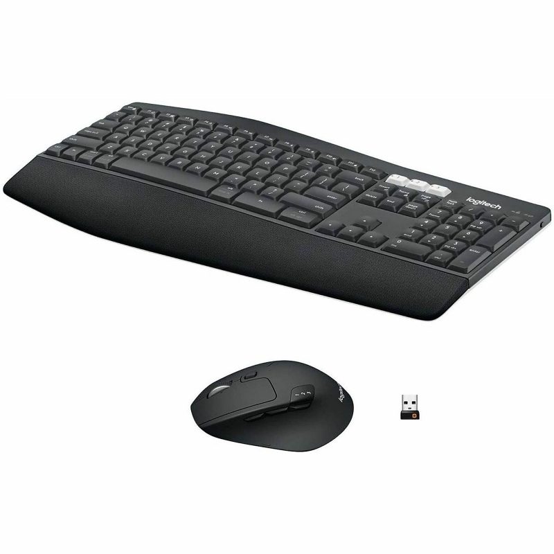 Logitech® MK850 Wireless Keyboard & Mouse, Black - Image 12