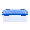 Iris Ultimate Weathertight Storage Box, 23-5/8”L x 20-1/16”W x 10-1/4”H, 41.2 Qt, Clear