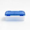 Iris Ultimate Weathertight Storage Box, 23-5/8”L x 20-1/16”W x 10-1/4”H, 41.2 Qt, Clear - Image 2