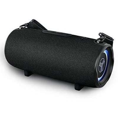 Treblab HD-Max Portable Bluetooth Speaker System - 50 W RMS - Black - 30 Hz to 16 kHz - TrueWireless Stereo - Battery Rechargeable