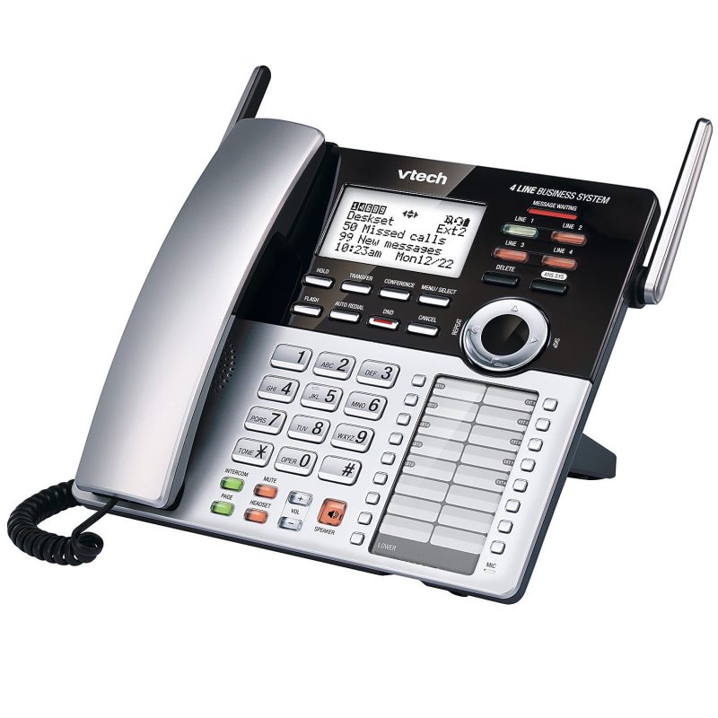 VTech® DECT 6.0 Expansion Deskset For VTech Small Business Main Console, CM18245 - Image 3