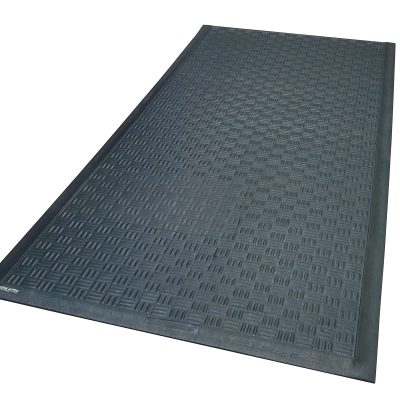 M+A Matting Cushion Station, 4' x 5 15/16', Black