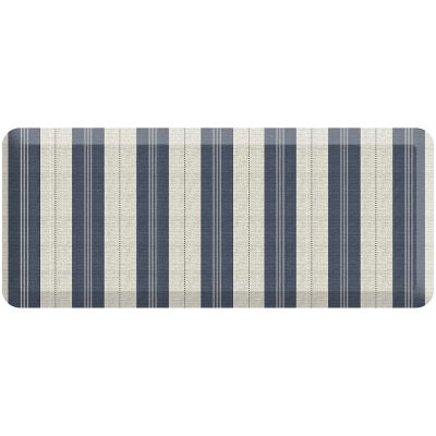 GelPro Designer Comfort Polyurethane Anti-Fatigue Mat For Hard Floors, 20” x 48”, Taylor Blue