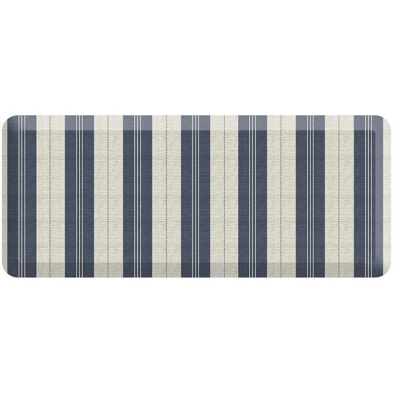 GelPro Designer Comfort Polyurethane Anti-Fatigue Mat For Hard Floors, 20” x 48”, Taylor Blue