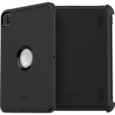 OtterBox Defender Series Pro Rugged Carrying Case Holster For 11" Apple iPad® Pro 3rd Gen, iPad® Pro 2nd Gen, iPad® Pro 2018 Tablet, Black