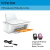 HP Deskjet 2734e Wireless Inkjet Multifunction Printer - Color - Copier/Printer/Scanner - 4800 x 1200 dpi Print - Manual Duplex Print - Up to 1000 Pages Monthly - Color Flatbed Scanner - 1200 dpi Optical Scan - Wireless LAN - Image 4