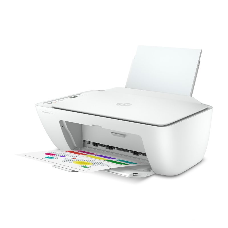 HP Deskjet 2734e Wireless Inkjet Multifunction Printer - Color - Copier/Printer/Scanner - 4800 x 1200 dpi Print - Manual Duplex Print - Up to 1000 Pages Monthly - Color Flatbed Scanner - 1200 dpi Optical Scan - Wireless LAN - Image 11