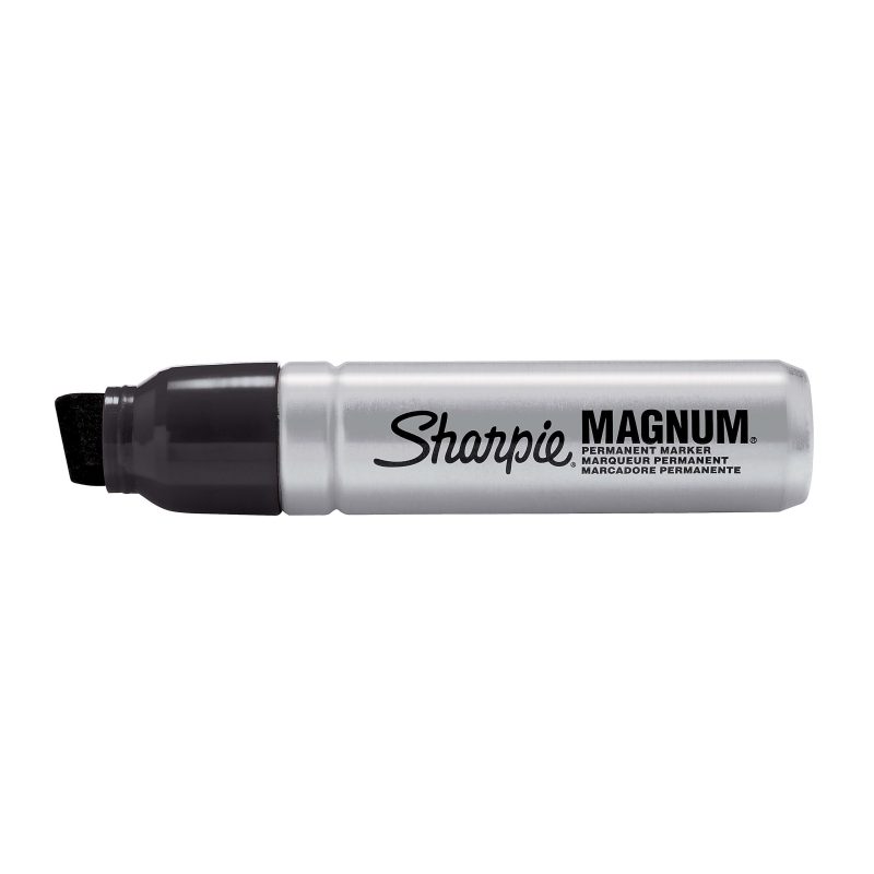 Sharpie® Magnum® Permanent Marker, Black, Pack Of 12 - Image 6