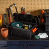 Iris® Remington Heavy Duty Store-It-All Totes, 3 Gallon, Black, Set Of 6 Totes - Image 7