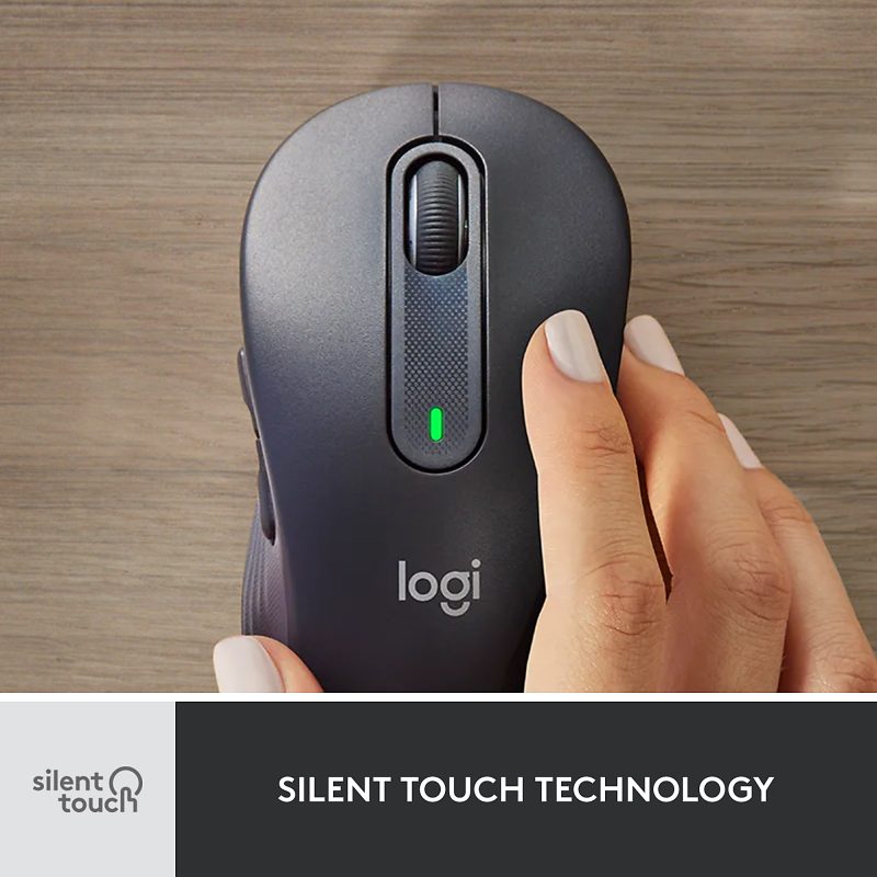 Logitech Signature MK650 Combo For Business Wireless Mouse and Keyboard Combo, Graphite - Image 9