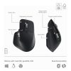 Logitech® MX Keys S Wireless Keyboard And Mouse Combo With Palm Rest, Full Size, 22% Recycled, Black, 920-012274 - Image 7