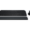 Logitech® MX Keys S Wireless Keyboard And Mouse Combo With Palm Rest, Full Size, 22% Recycled, Black, 920-012274 - Image 11