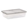 Iris® Snap Top Storage Box, 7 Gallon, Clear