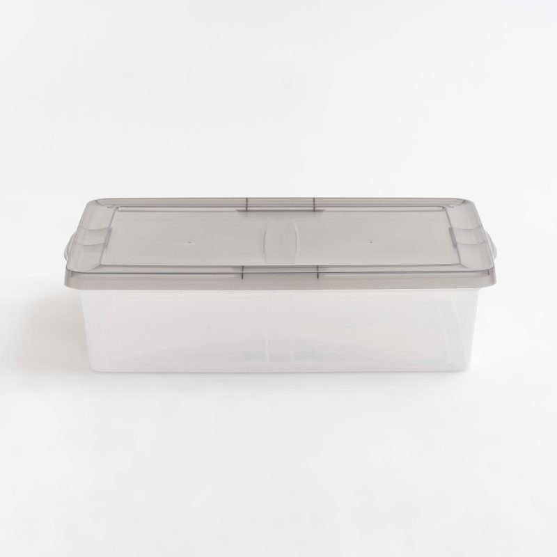 Iris® Snap Top Storage Box, 7 Gallon, Clear - Image 6