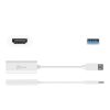 j5create JUA254 USB 3.0 to HDMI™ External Video Adapter, White - Image 2