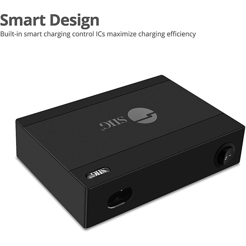 SIIG®  60W 10-Port USB Charger - Image 2
