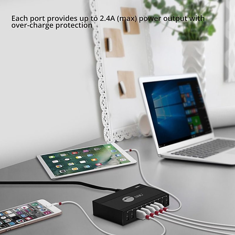 SIIG®  60W 10-Port USB Charger - Image 5