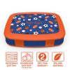 Bentgo Kids Prints 5-Compartment Lunch Box, 2"H x 6-1/2"W x 8-1/2"D, Sports - Image 4
