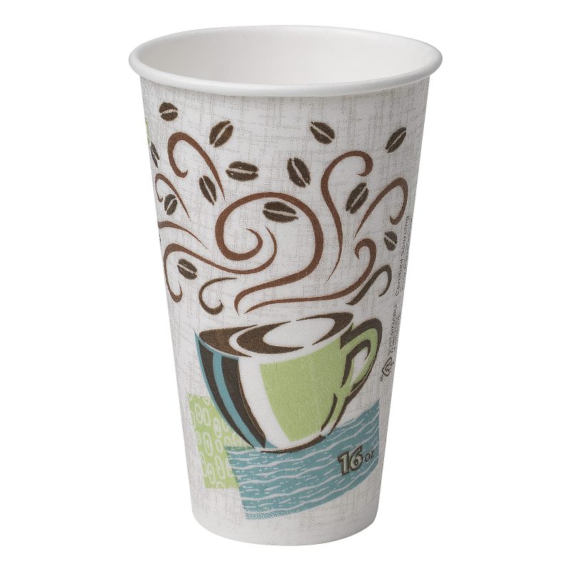 Dixie® PerfecTouch by GP PRO Hot Cups, 16 Oz, Case Of 500 Cups - Image 3